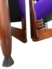 Pair of Amsterdamse School Chairs by Michel De Klerk for 't Woonhuys, 1916